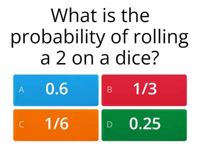 Probability Quiz