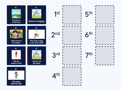 A Day at the Park – Story Sequence