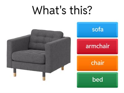 Objects in the house (A2 level) 