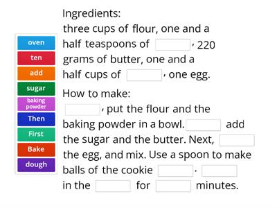 cookies recipe