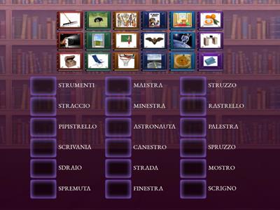 Suoni difficili scr, spr, str,