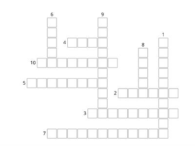 Cruciverba della gentilezza (in presenza di due parole non inserire spazi)