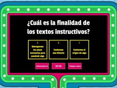 texto instructivo 2do básico 