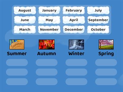 Months of the year