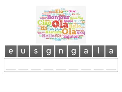 Anagrams with Picture Clues