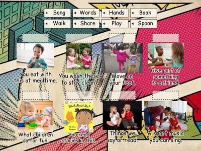 Toddler Milestones Vocabulary