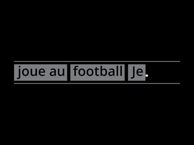 Les sports (Jouer ou Faire)