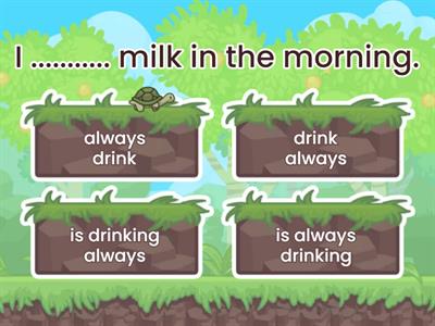 Present Simple / Present Continuous 