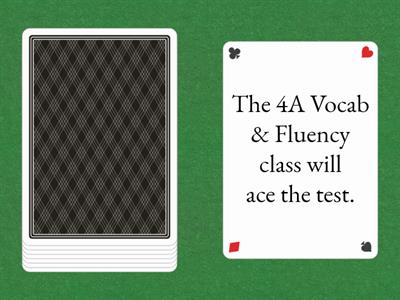 4A Vocab & Fluency - predictions