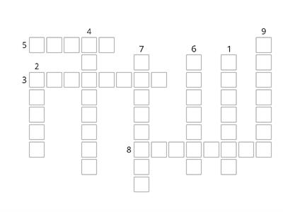 Halloween crossword