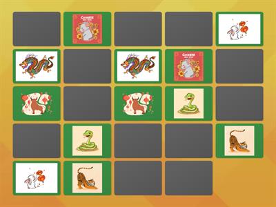 Chinese Zodiac Matching Pairs
