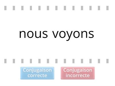 Les verbes du troisième groupe