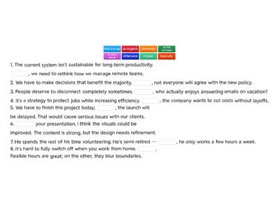 adverbs and adverbial hw sentences
