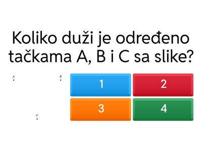 Uvod u geometriju - duž