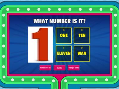 NUMBERS 0-20- VOC-PRACTICE