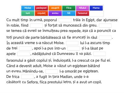 Tema 21 | 23.03.25 Moise alesului lui Dumnezeu