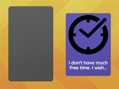 I wish... / If only... 