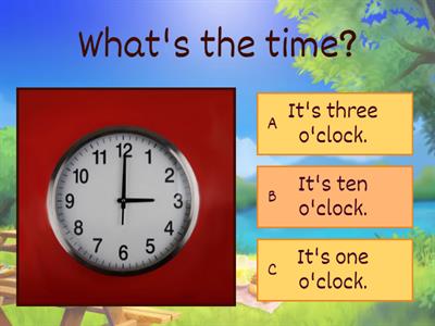 What's the time?