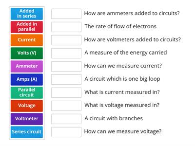 Y8 P2 Electricity