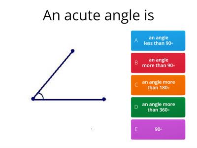 Angles quiz 