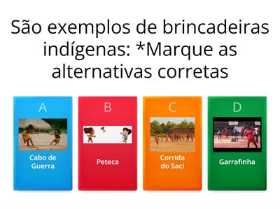 Brincadeiras e jogos indígenas