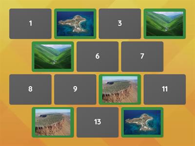 Matching landform pairs