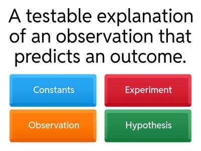  Scientific Method Questions