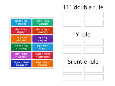 Mixed Suffix Rules