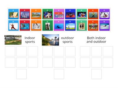 Indoor and outdoor sports G2