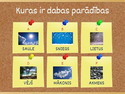 Dabas parādības