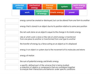 Phys: Work, Power, & Energy