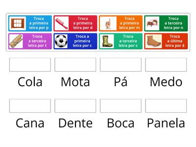 Consciência Fonémica - Substituição