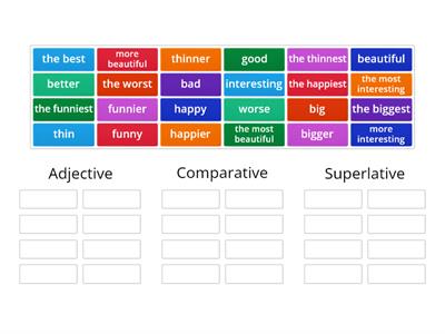 Duplicate J4 Comparative/Superlative Revision