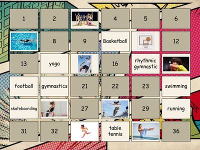 DANIELA VOCABULARY SPORTS