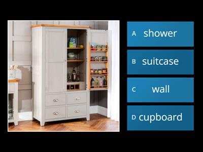 Quiz Household objects Elementary