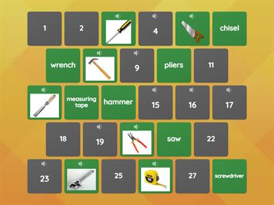 TOOLS MATCHING GAME