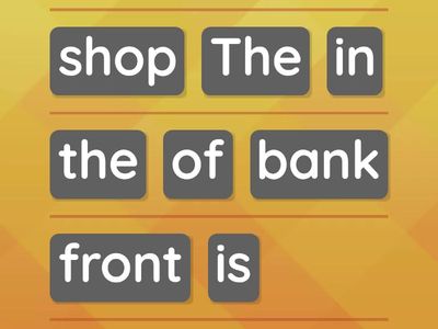 Prepositions of place 