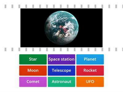 Space vocabulary (SM4)