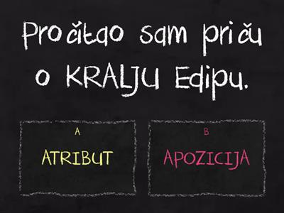 Atribut/apozicija