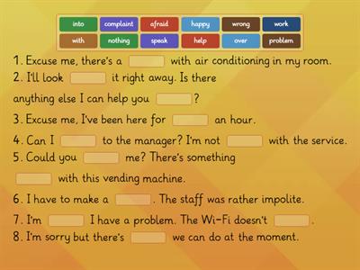 Speakout Pre-Int, Unit 10: Problems and complaints