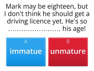 Review  Vocabulary(Prefix &suffix)