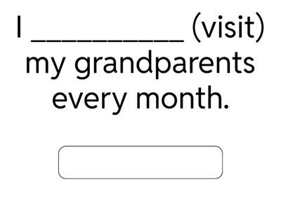 Present simple vs Past simple