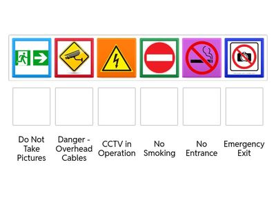 Health and Safety Signs