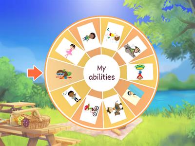 UNIT 5 - ABILITIES wheel