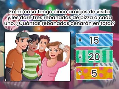 Razonados (Tabla del 5)