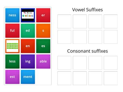 suffixes train ride