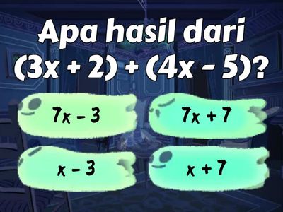 Bentuk Aljabar kls 7