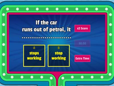Zero and First conditional