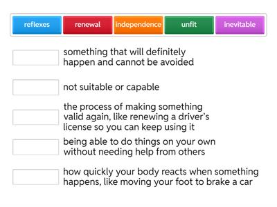 Dilemma - the unsafe driver