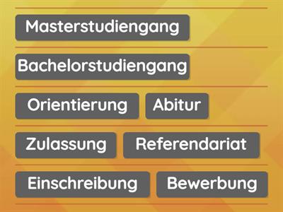 Studieren Zeitleisten